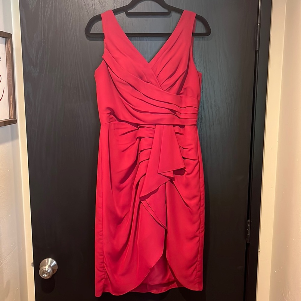 JJ’s House Burgundy Cocktail Dress NWT